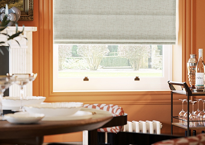 Melrose (Blackout), Wheat - Motorised Roman Blind - Image 5